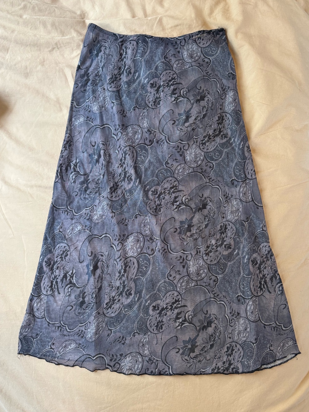 sheer skirt